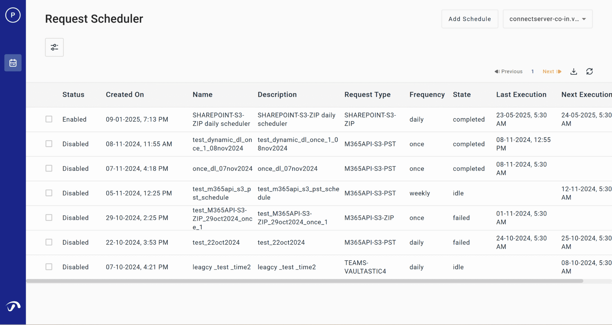 Automated archival & back-up
